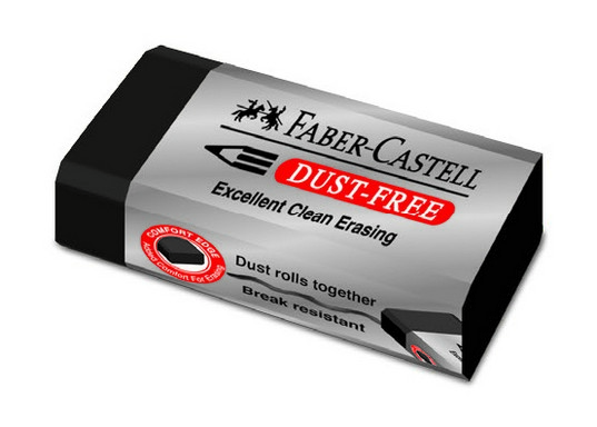 FABER CASTEL DUST-FREE 187171 SİLGİ SİYAH 