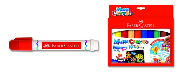 FABER MUM BOYA 10 RENK MULTİ CRAYON PASTEL
