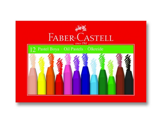 FABER PASTEL BOYA 12,Lİ REDLİNE OİL PASTEL