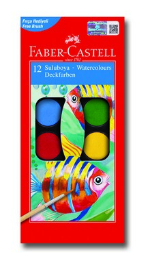 FABER SULUBOYA 12 RENK REDLİNE KÜÇÜK BOY