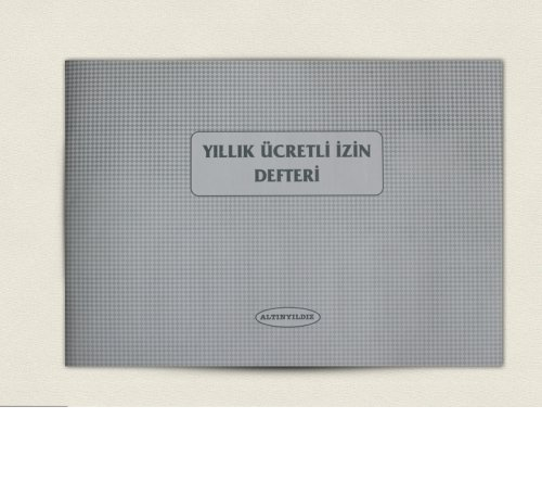 ALTINYILDIZ YILLIK ÜCRETLİ İZİN DEFTERİ 40 YP.