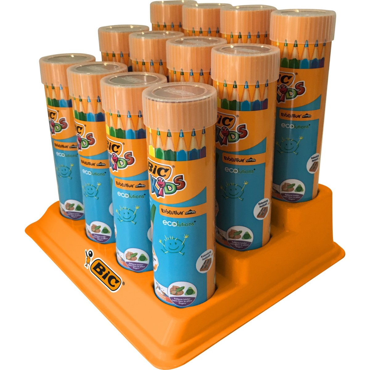 BİC KİDS KURU BOYA METAL TÜP 12 Lİ 958191