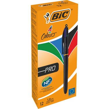 BİC TÜKENMEZ KALEM 4 RENK PRO 982869