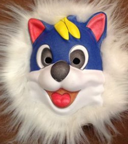 DOLPHİN MS-2303  TÜYLÜ MASKE -KEDİ