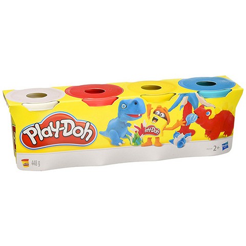 PLAY- DOH OYUN HAMURU 4 LÜ 448 G 
