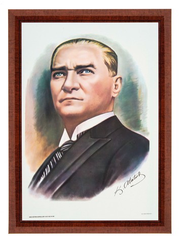 İNTERPANO 35*50 LAMİNE ÇERÇEVE D.MONTE ATATÜRK POR