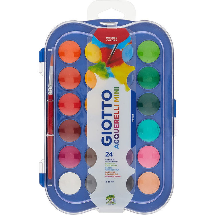 GİOTTO SULUBOYA 23 MM 24 LÜ RENK 
