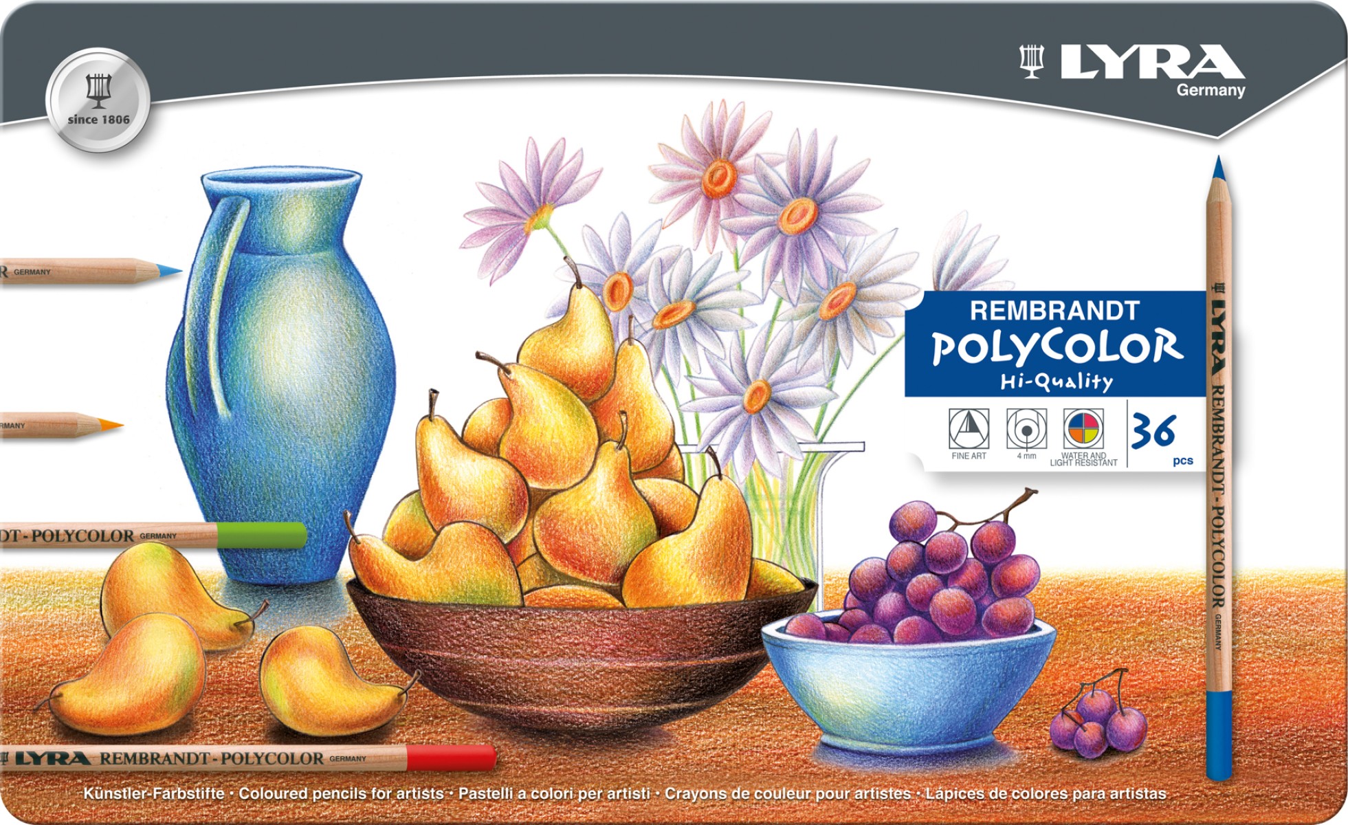 LYRA REMBRANDT POLYCOLOR 36 LI FTL2001360