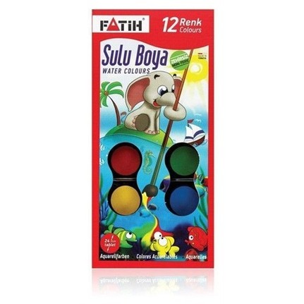 FATİH SULU BOYA 12 Lİ ART: S-12 