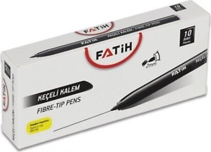 FATİH KEÇELİ KALEM SİYAH