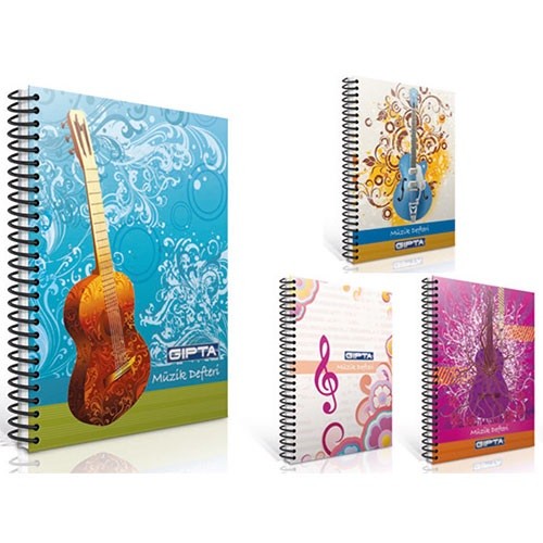 GIPTA MÜZİK DEFTER SPR A-4 40yp REH.ÇİZGİ
