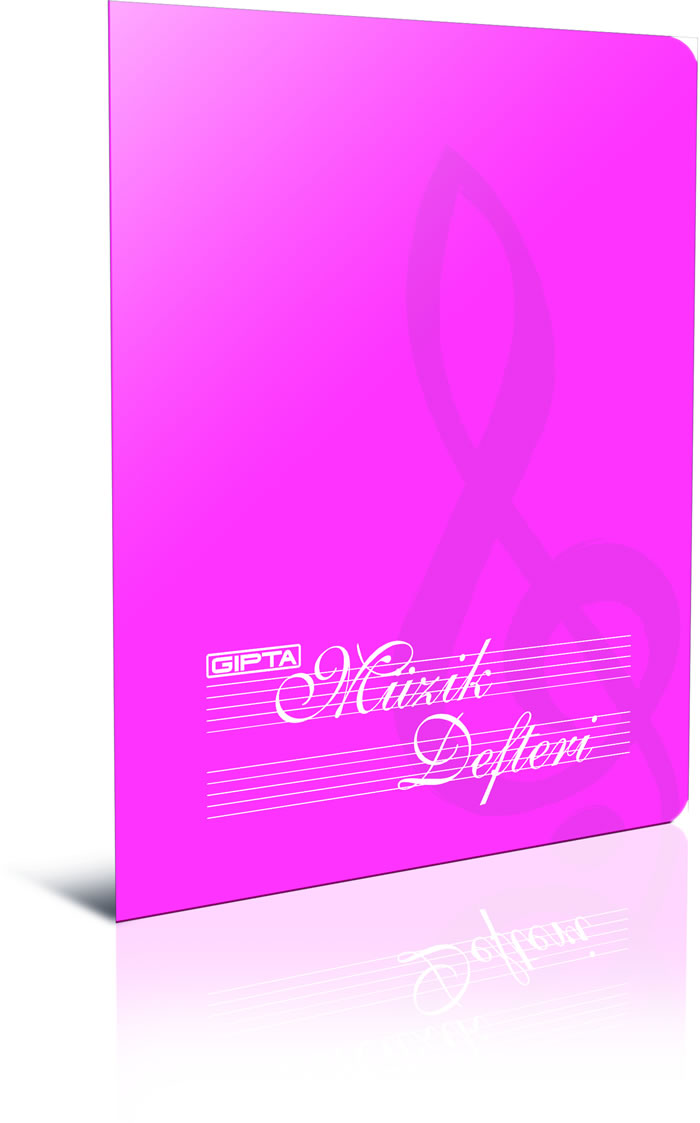 GIPTA MÜZİK DEFTERİ 17X24 40YPR TEL DİKİŞLİ