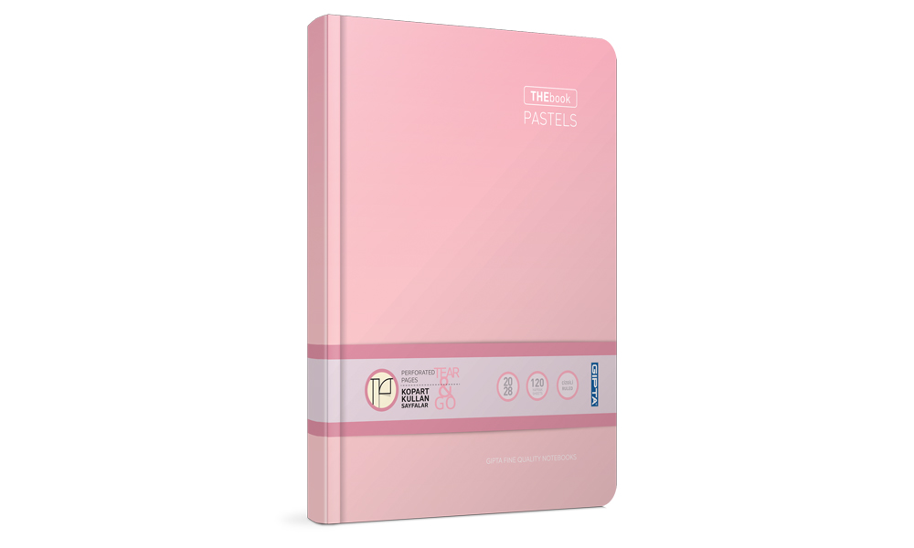 GIPTA NOT DEFTERİ THE BOOK 20*28 120YPR ÇİZGİLİ 