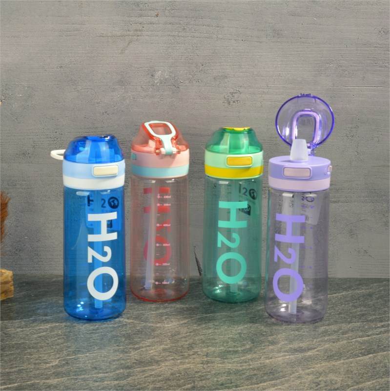 H2O POLİKARBON MATARA 650 ML