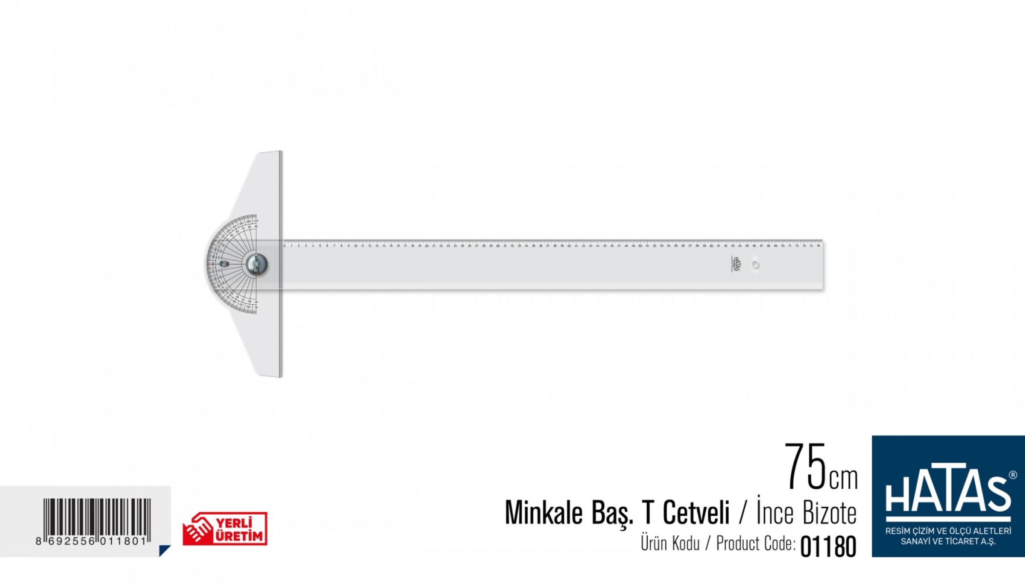 HATAS T CETVELİ OYNAR BAŞLI  75 CM 