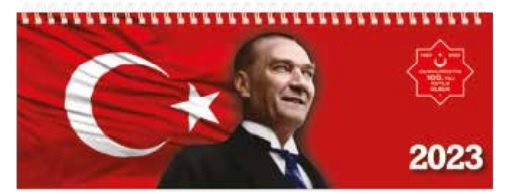 KESKİN COLOR AJ-65 HAFTALIK MASA TAKVİMİ ATATÜRK