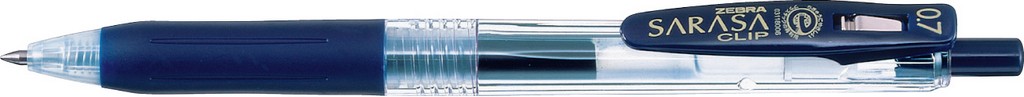 SARASA ROLLER CLİP JEL BASMALI 0,7mm  LACİVERT