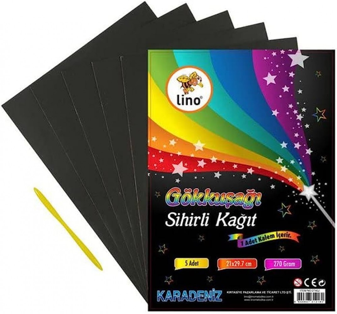 LİNO SİHİRLİ KAĞIT 52"Lİ 270G (20X30CM) 2740J