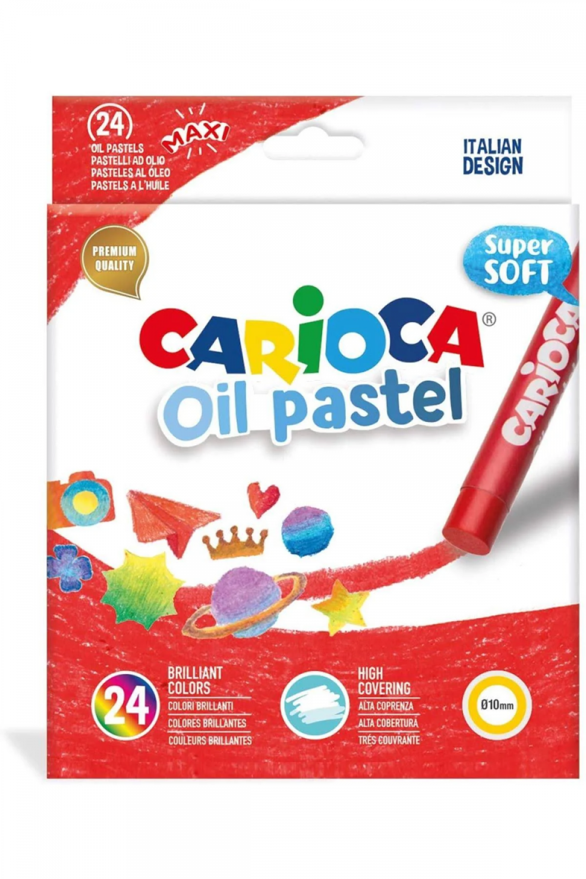 CARİOCA YAĞLI PASTEL BOYA 24 LÜ