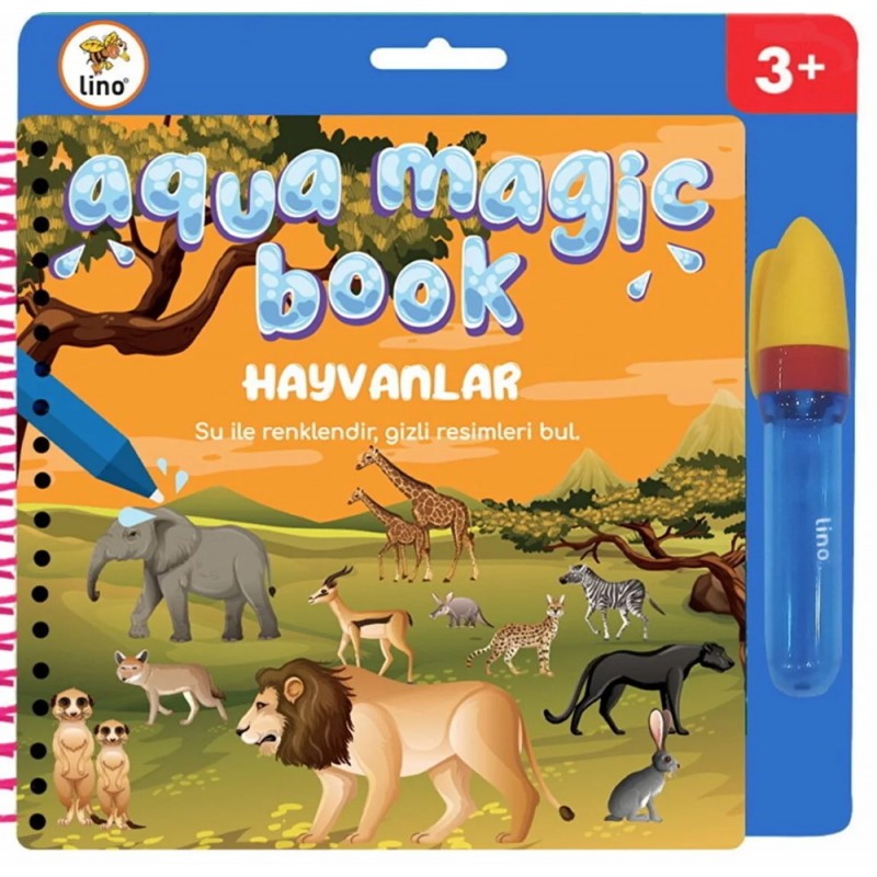 LİNO SİHİRLİ BOYAMA AQUA MAGİC BOOK