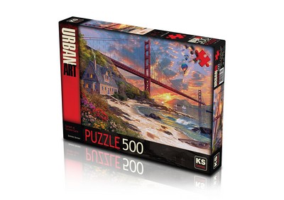 KS PUZZLE 500 SUNSET AT GOLDEN GATE KOD:11374