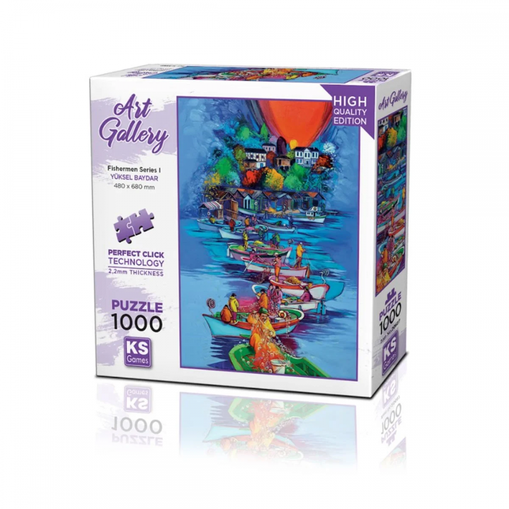 KS PUZZLE 1000 FISHERMEN SERİES 1 20687 