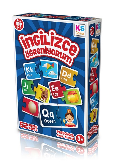 KS PUZZLE İNGİLİZCE ÖĞRENİYORUM EG258