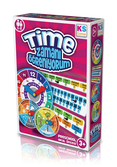 KS PUZZLE ZAMANI ÖGRENİYORUM ZO234