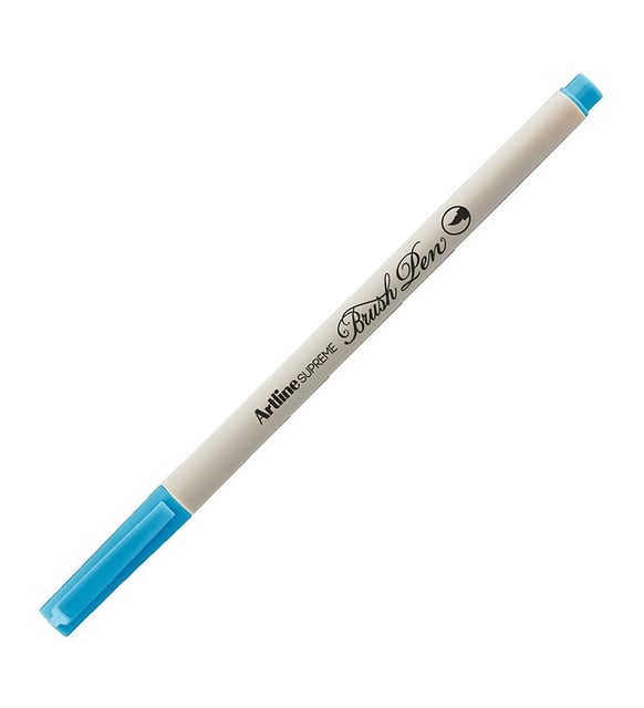 ARTLİNE SUPREME BRUSH UÇLU KALEM AÇIK MAVİ