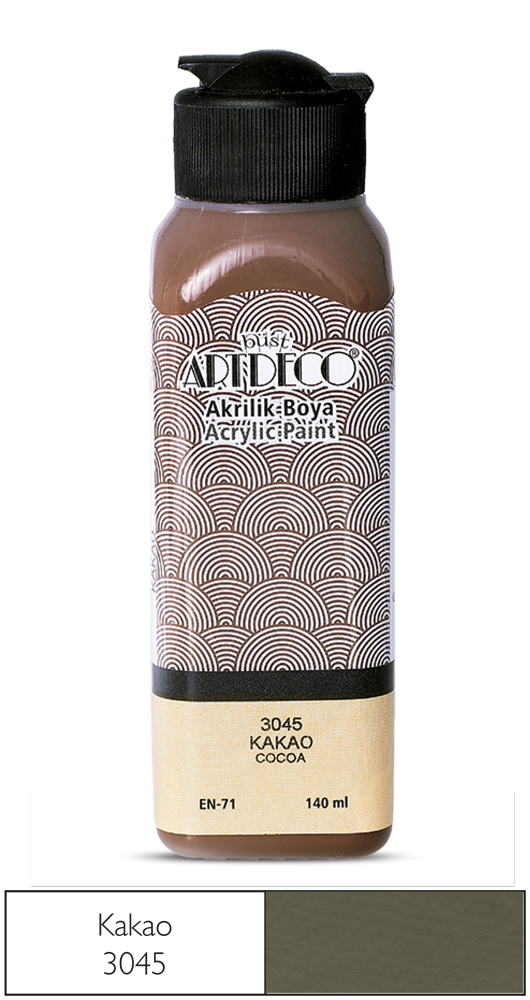 ARTDECO AKRİLİK BOYA 140ML KAKAO 3045