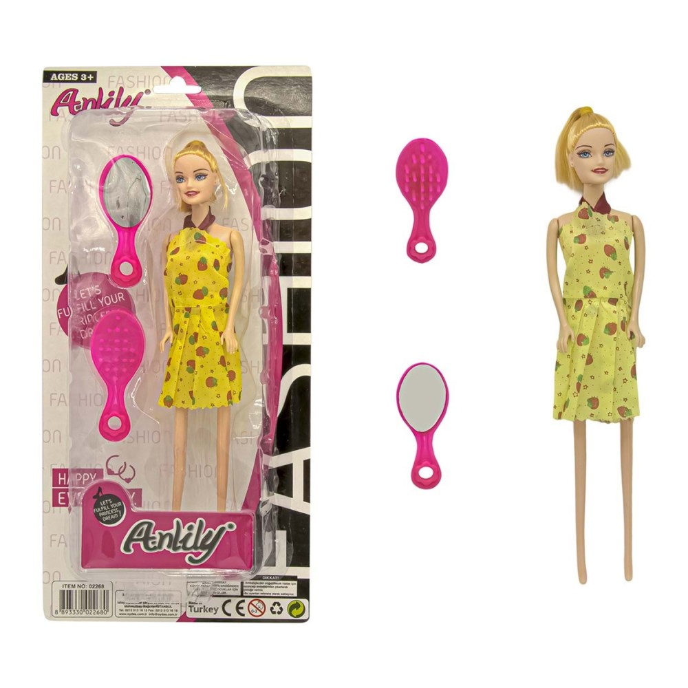 OYDAŞ OYUNCAK KARTELADA TARAKLI BEBEK 02268