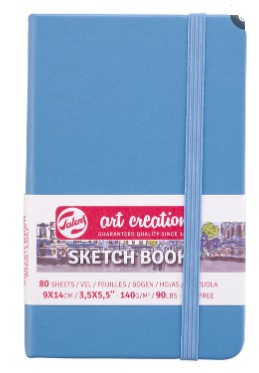 TALENS ART CRT. 9X14 140G 80Y SKETCH BOOK MAVİ