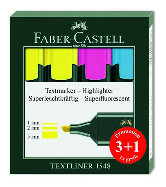 FABER CASTEL FOSFORLU KALEM 3+1 254831