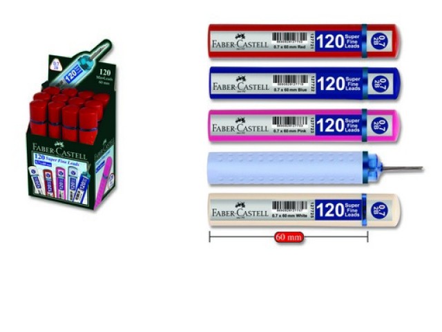 FABER CASTEL 07 2B MİN UÇ LIGHT BLUE 120 Lİ  