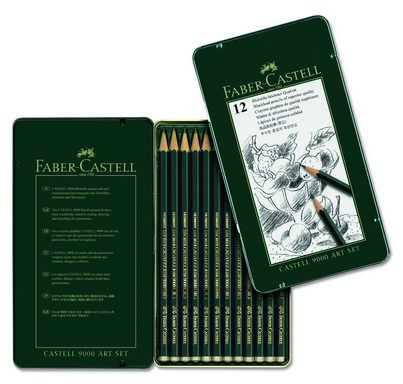 FABER CASTELL 9000(8B-2H) ART KURŞUN KALEM SET