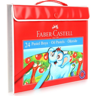 FABER CASTEL 24 LU PASTEL BOYA ÇANTALI 