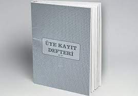 ALTINYILDIZ ÜYE KAYIT DEFTERİ 40 YPR. 