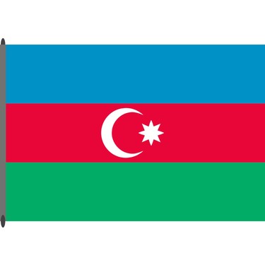 BUKET AZERBAYCAN BAYRAK 100X150