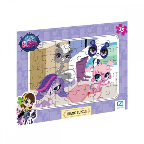 CAFRM 5018-5019 LITTLEST PET SHOP FRAME PUZZLE 35 