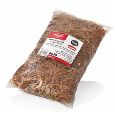 CASSA PAKET LASTİĞİ 500 GR KOD:8020 %100 KAVÇUK  
