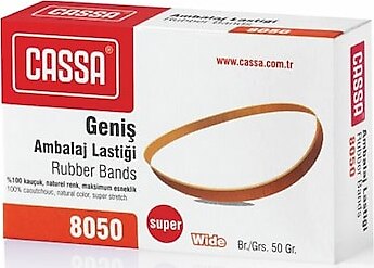 CASSA PAKET LASTİĞİ 50 GR KOD:8050 GENİŞ 