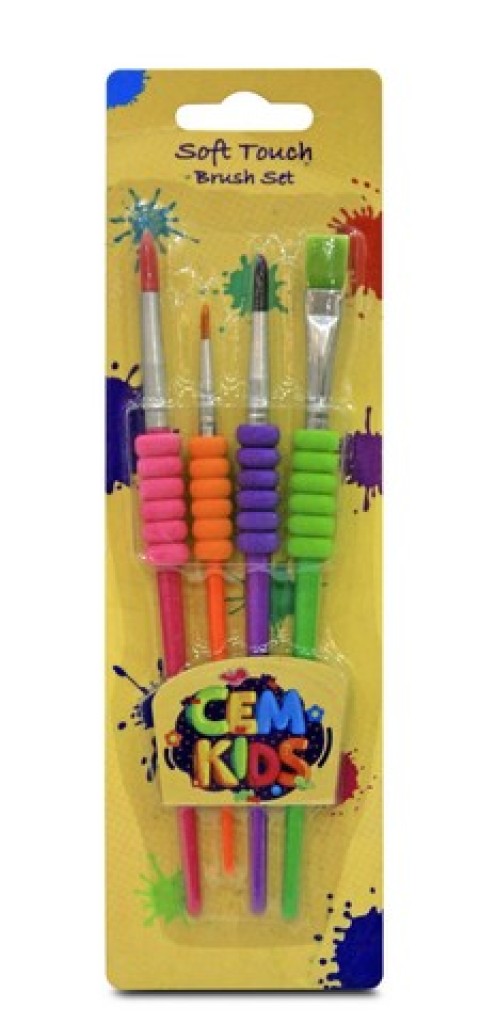 CEM KİDS FIRÇA SETİ 4LÜ BS-47 12/120
