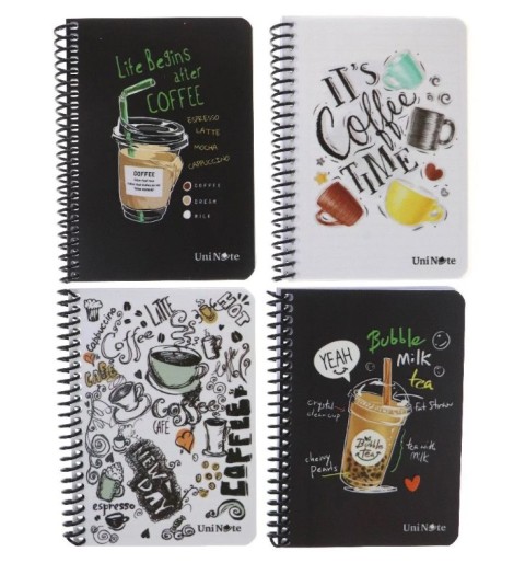 COFFEE BLOKNOT A6 60 YPR. ÇİZGİLİ DEFTER 