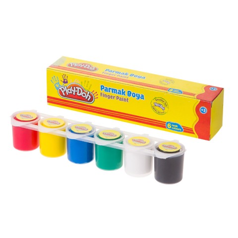 PLAY-DOH PARMAK BOYASI 6 RENK BİRLEŞİK 25ML