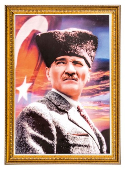 İNTERPANO 50*70 VARAKLI ÇERÇEVE D.MONTE ATATÜRK PO