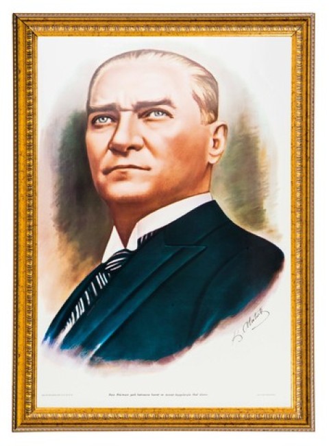 İNTERPANO 50*70 VARAKLI ÇERÇEVE D.MONTE ATATÜRK PO
