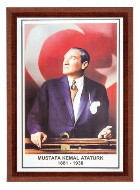 İNTERPANO 35*50 LAMİNE ÇERÇEVE D.MONTE ATATÜRK POR