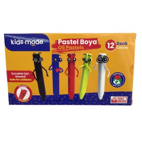 KİDS MODE PASTEL BOYA 12 Lİ 