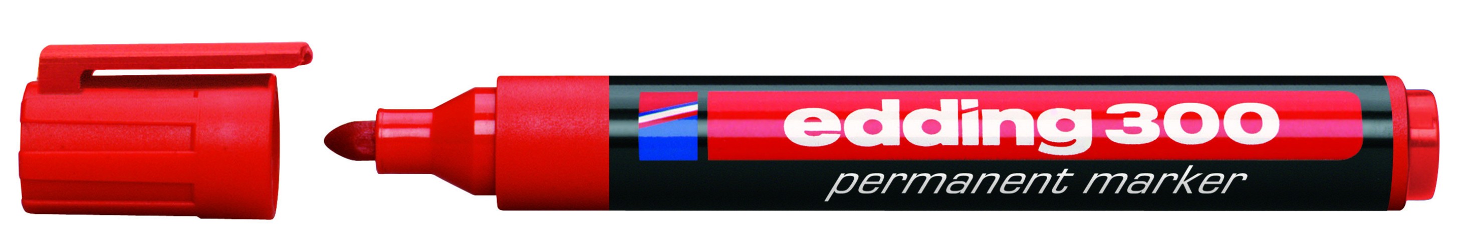 EDDİNG 300 PERMANENT MARKER KALEM KIRMIZI