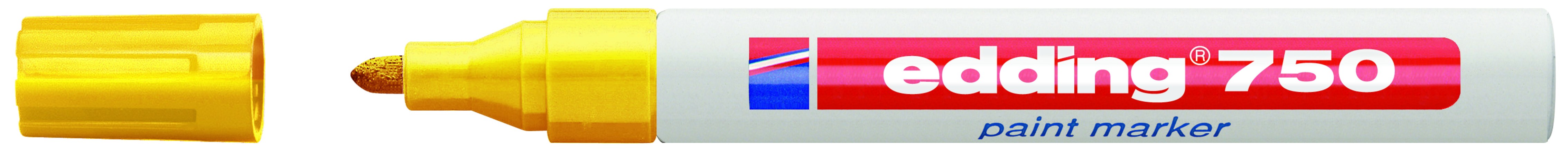 EDDİNG 750 BOYA DEKOR DEMİRBAŞ MARKER SARI